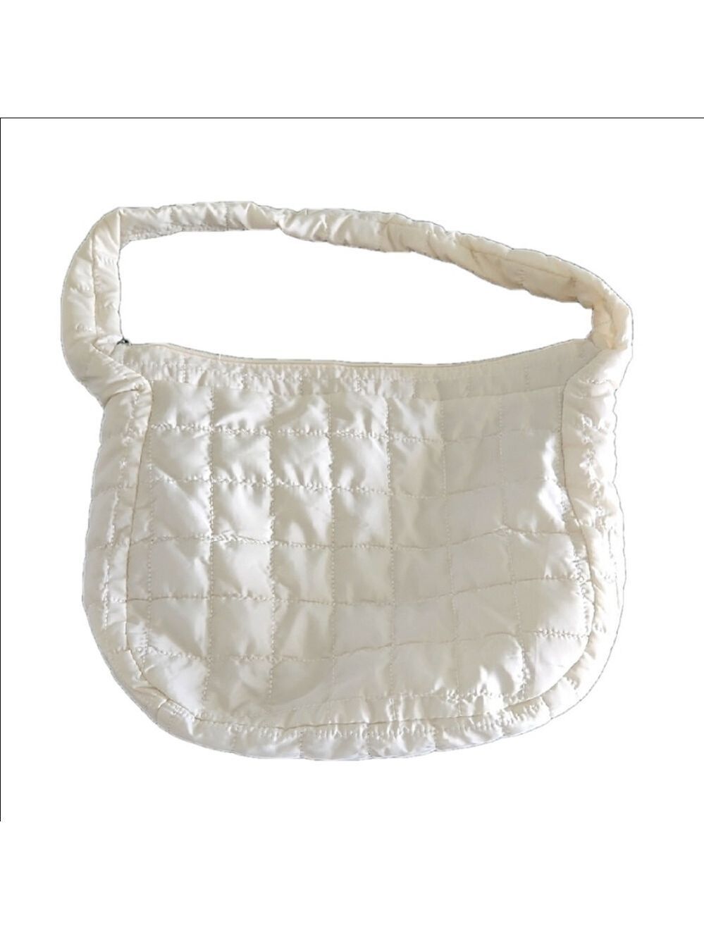 Women Winter Quilted Soft Padded Shoulder Bag Handbag Bag Large Tote Bag New